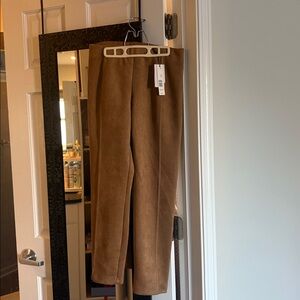 Tan Suede Pants